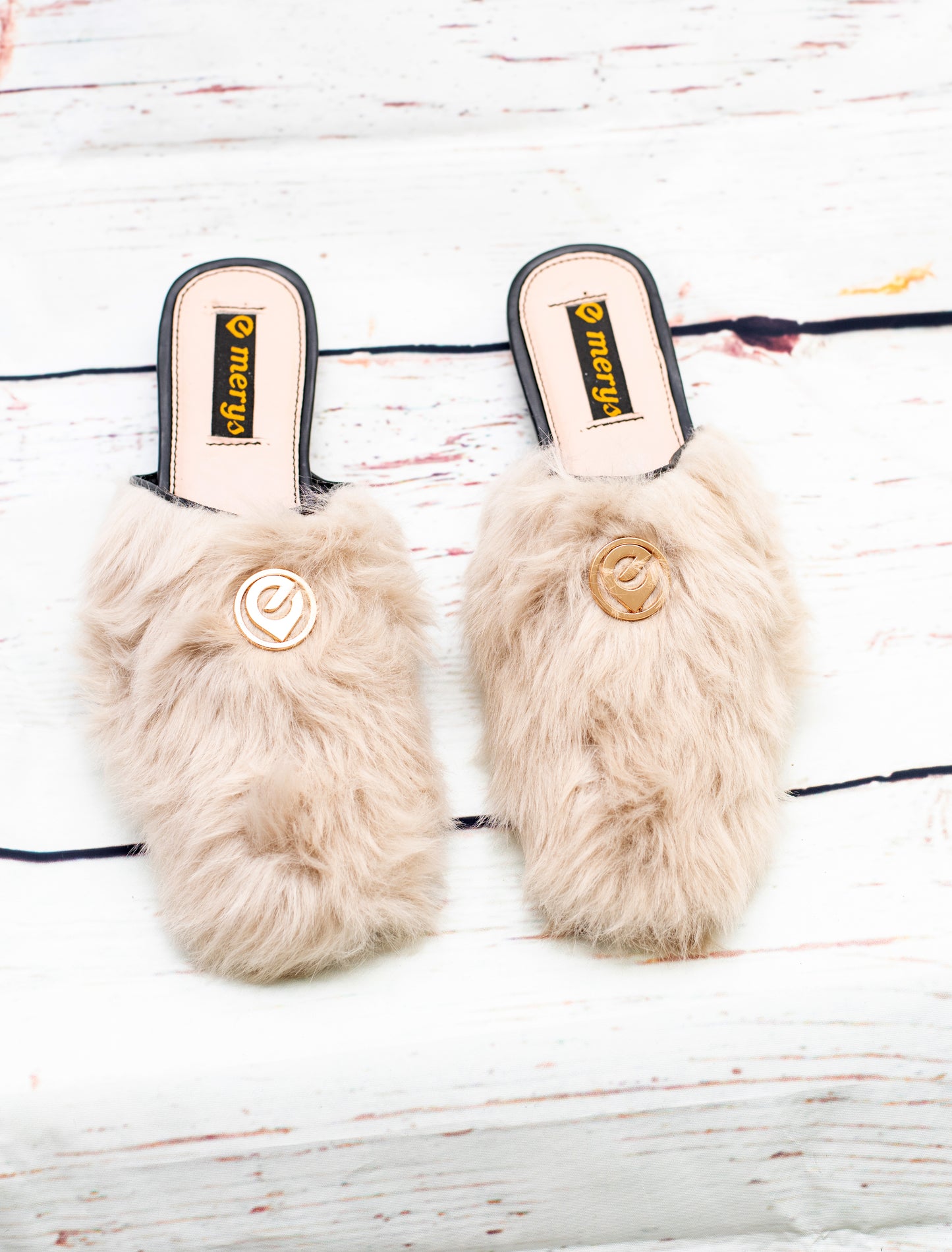 Emerys Fur Mules