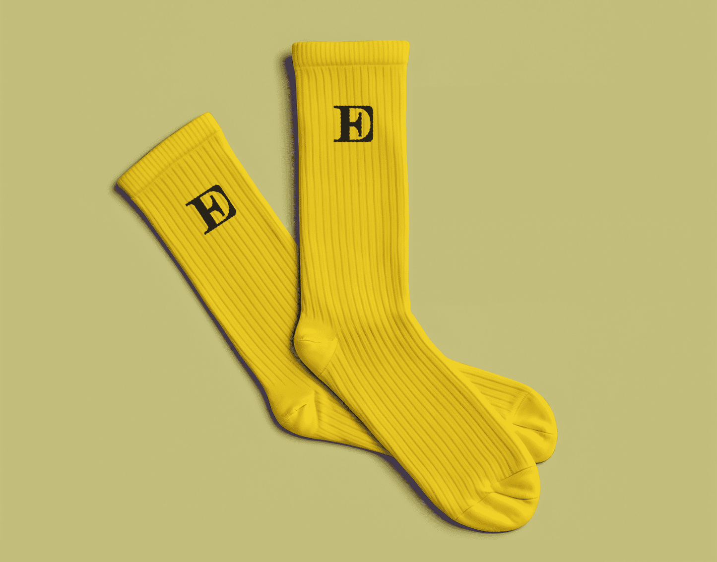 Horizon Socks (Yellow)