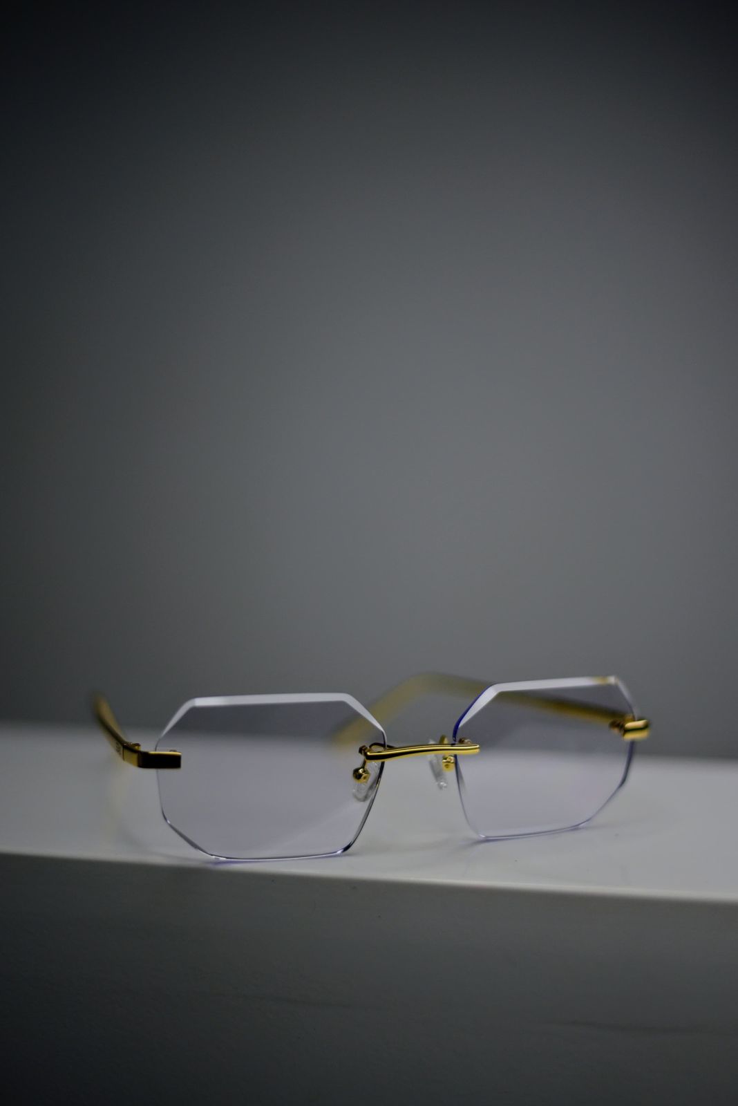 EmerysX Elite Brand Rimless Transparent Unity sunglasses
