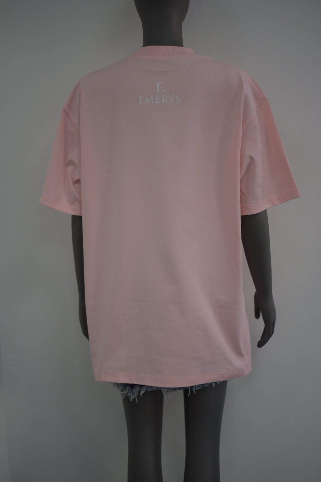 Emerys Designer Tee Baby Pink wht