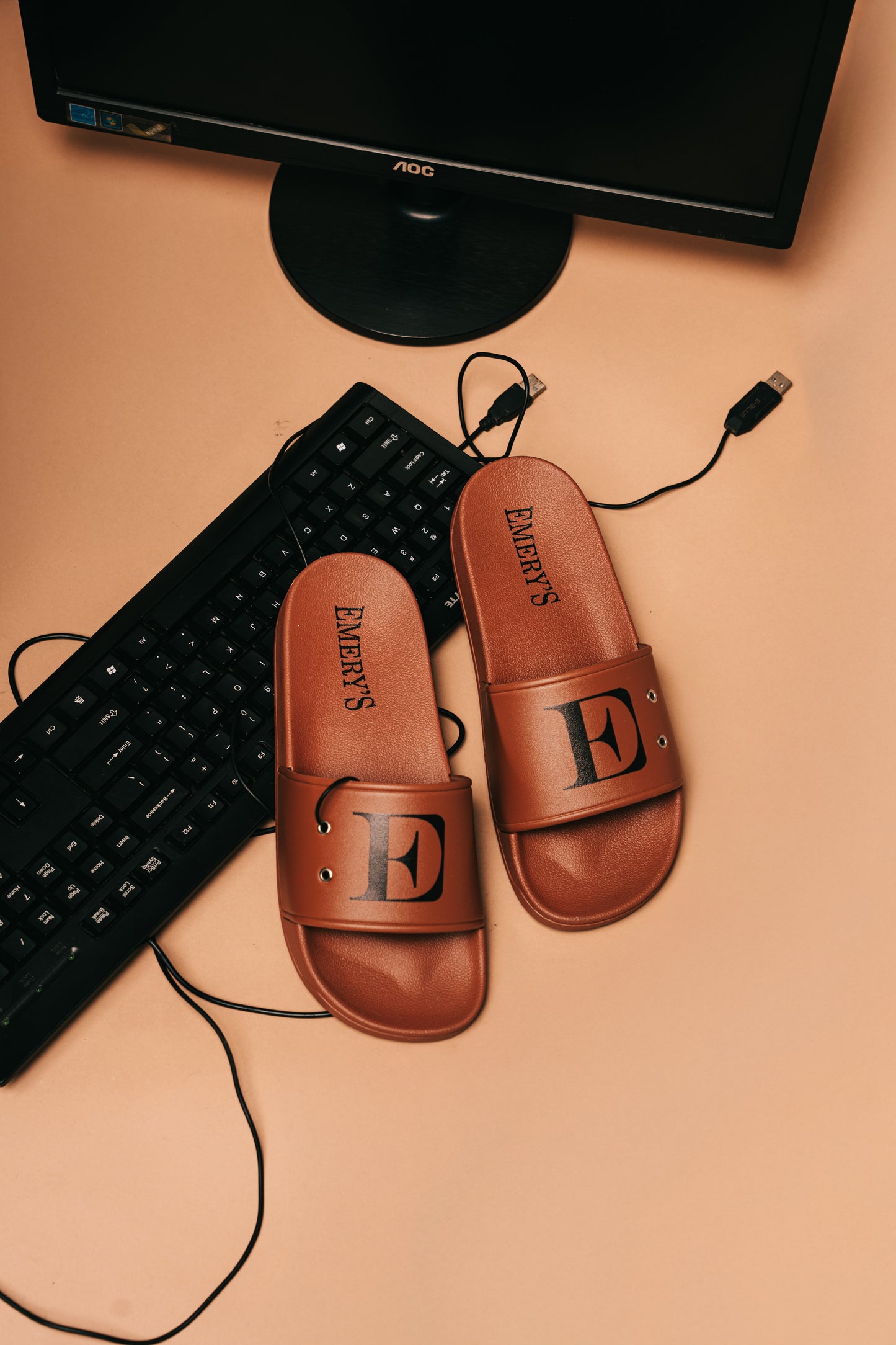 Emerys Reimagined Slide (Brown)