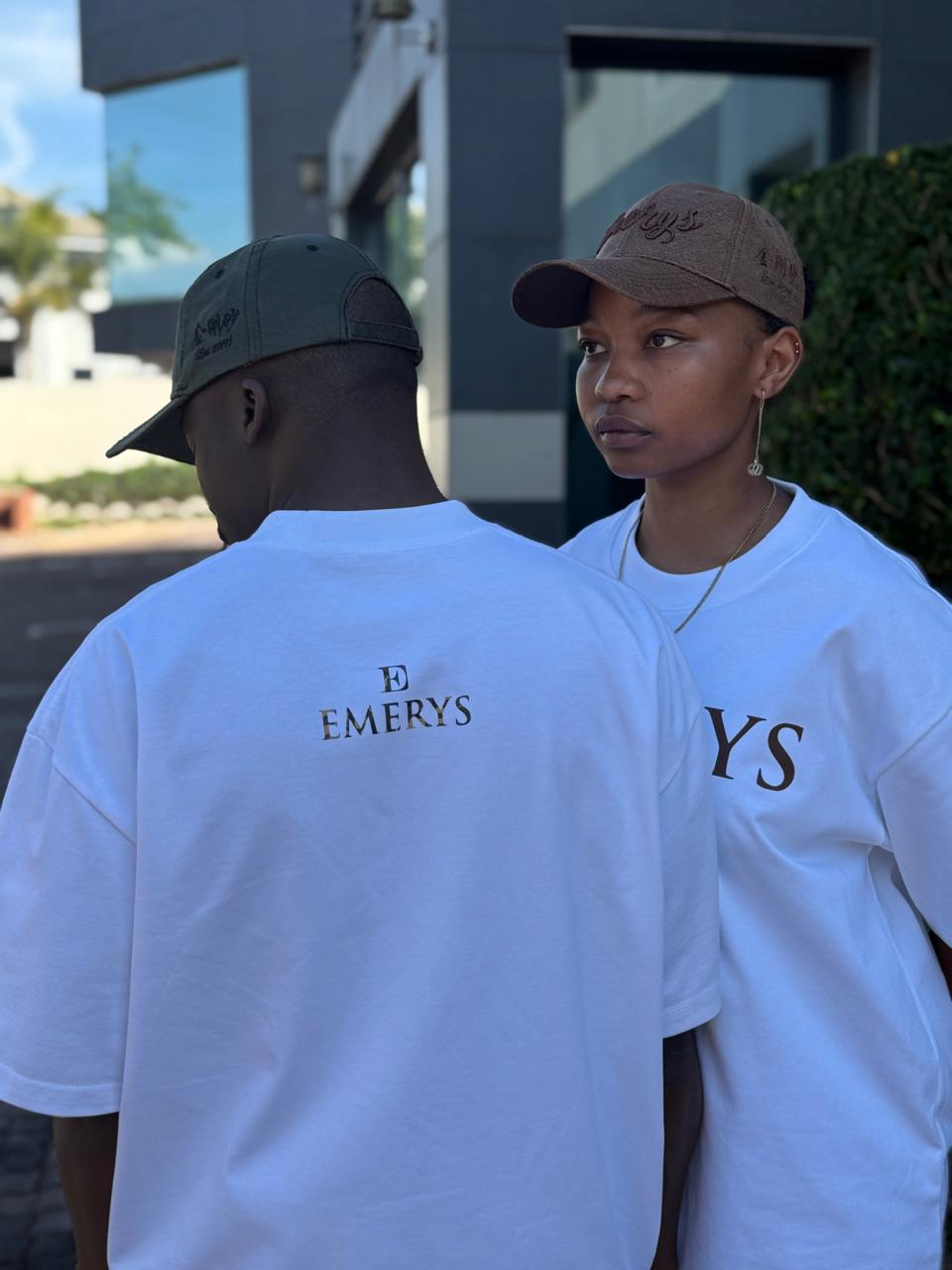Emerys Designer Tee White  brwn
