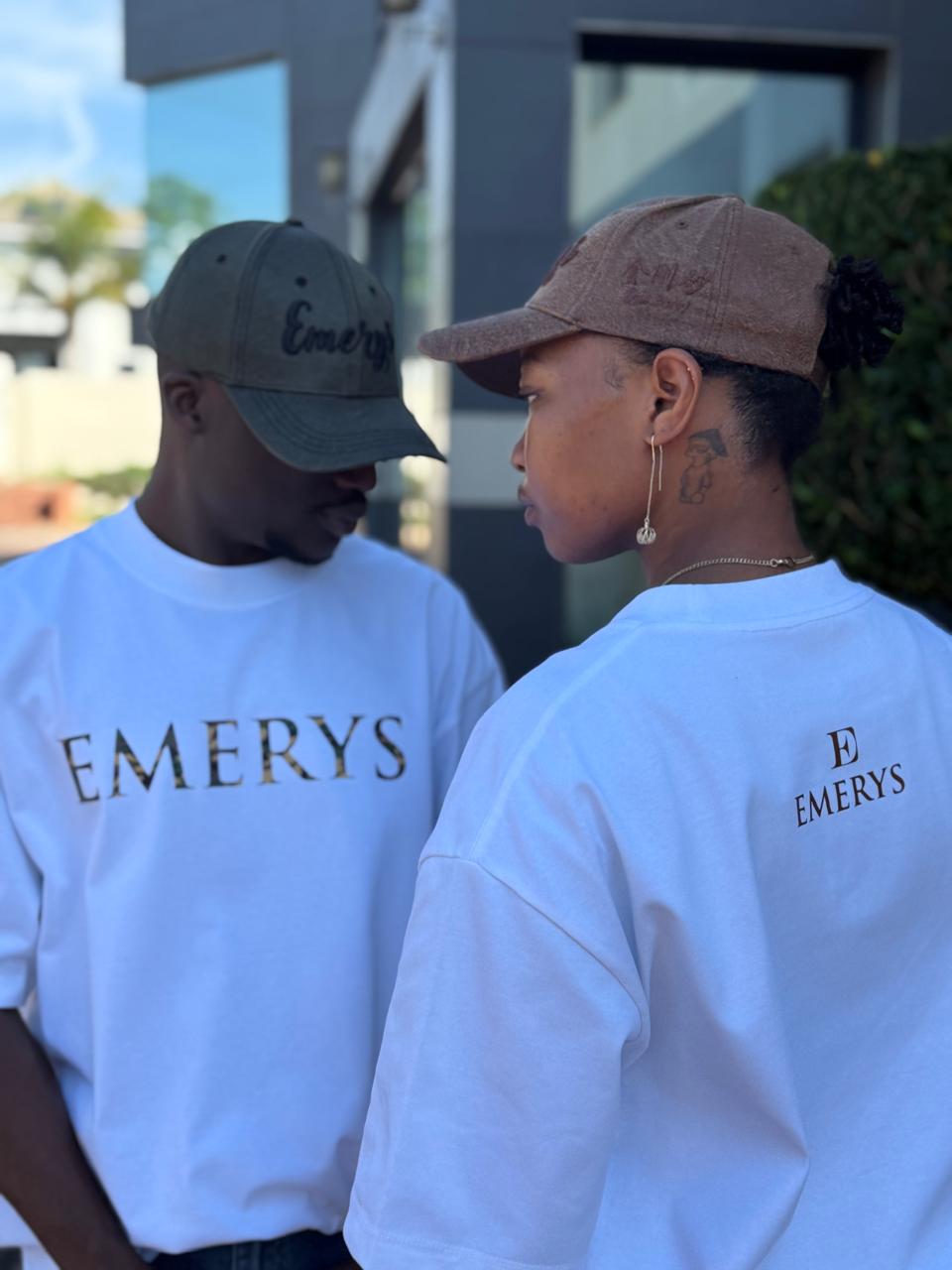 Emerys Designer Tee White Camo
