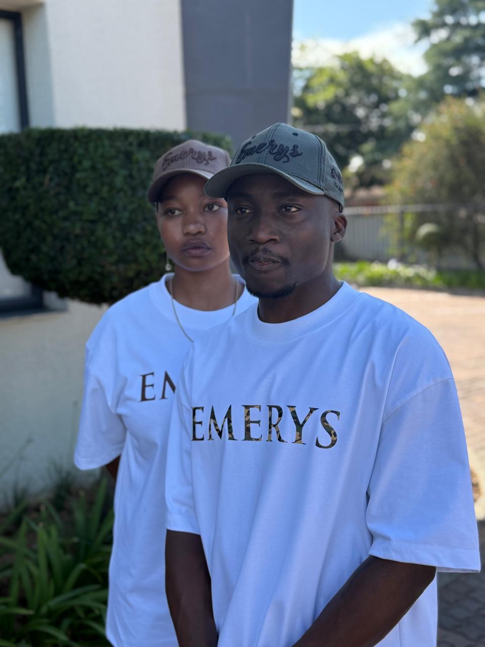 Emerys Designer Tee White  brwn
