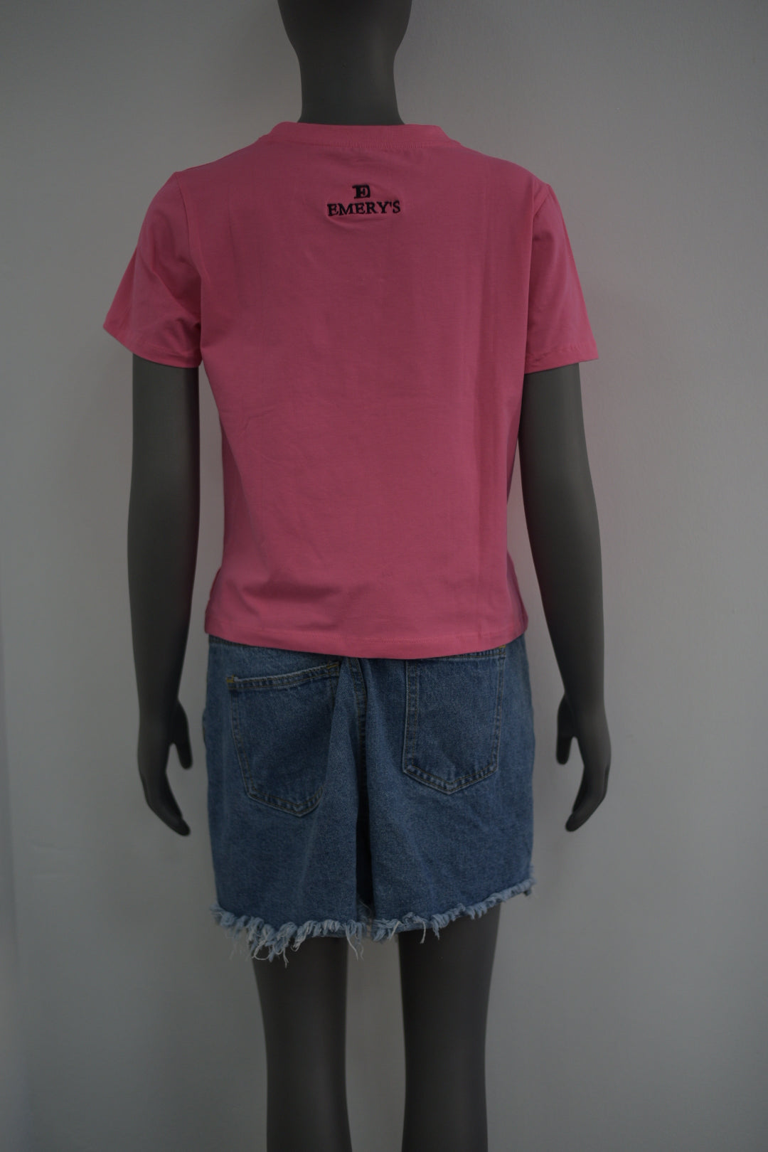 Emery Designer Crop Top Pink