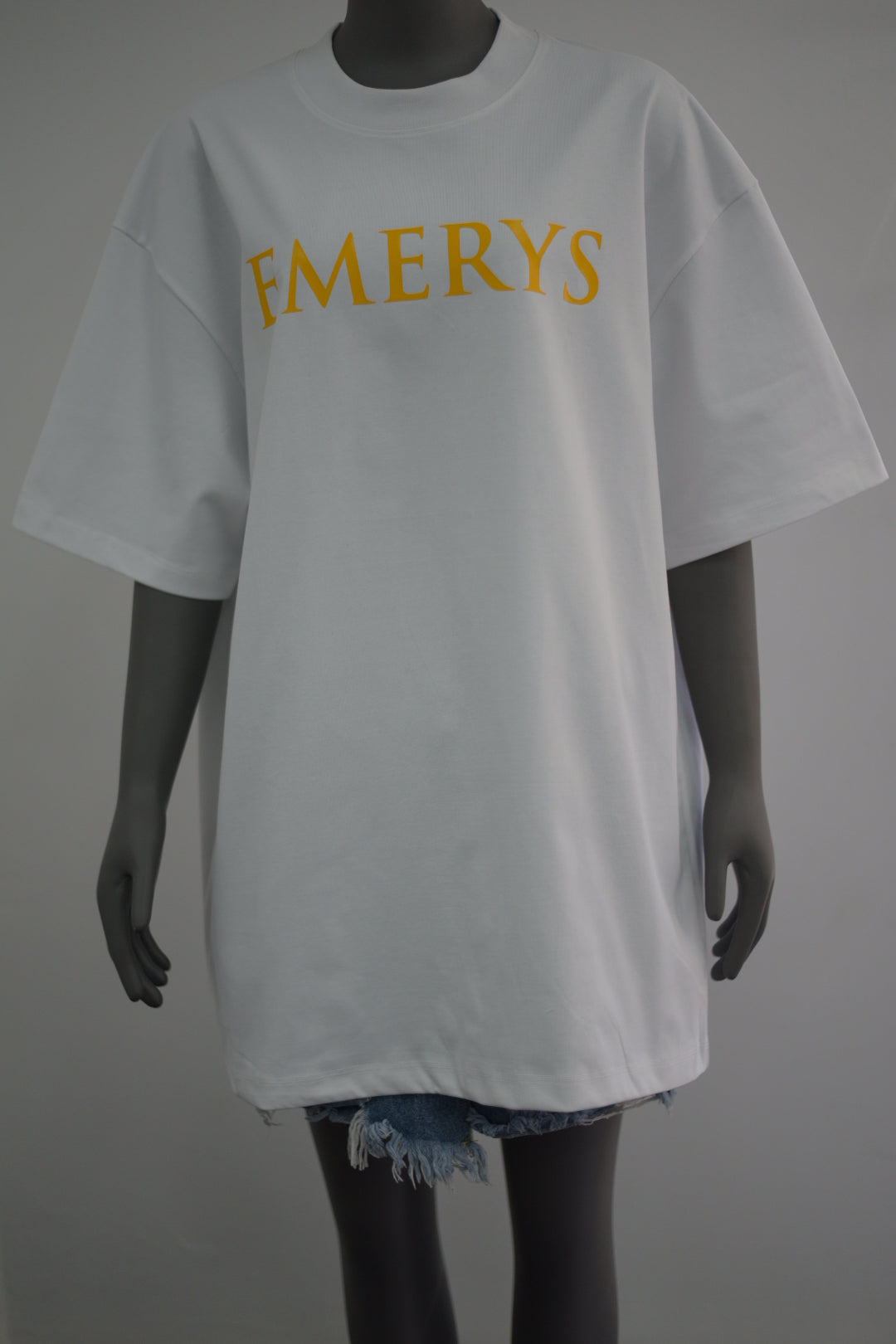 Emerys Designer Tee White Yellow
