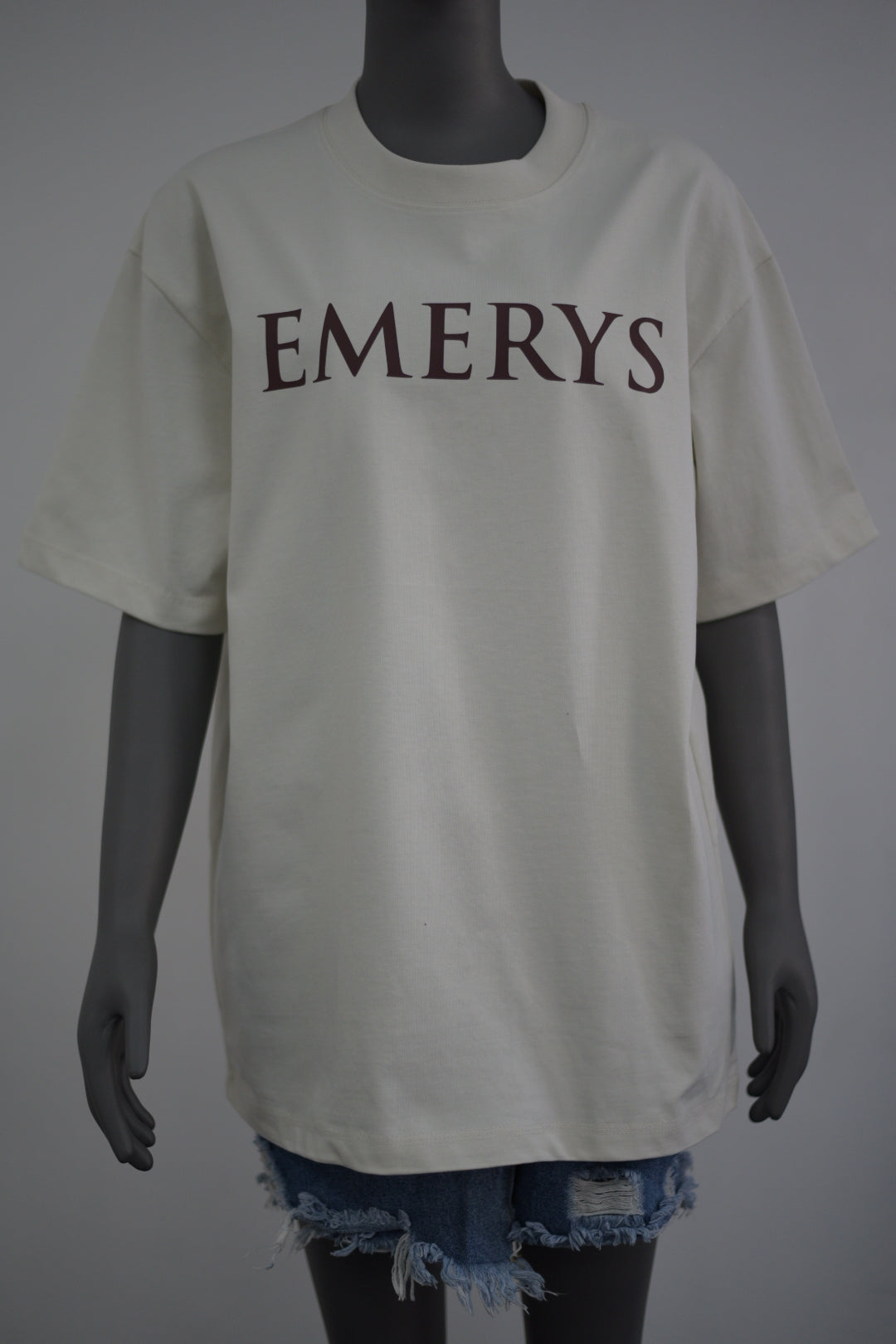 Emerys Designer Tee Off White Brwn