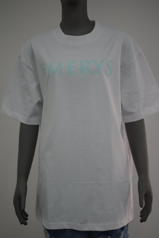 Emerys Designer Tee White Blue
