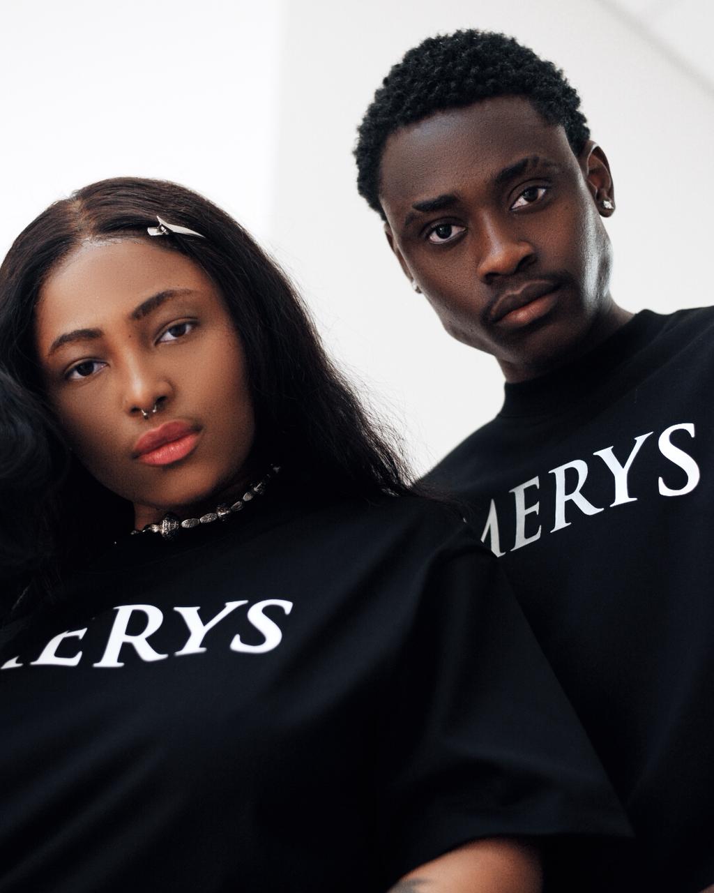 Emerys Designer Tee Black  wht