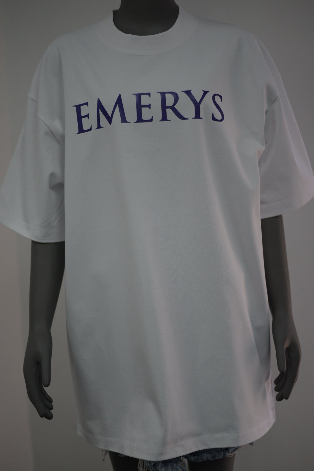 Emerys Designer Tee White purple