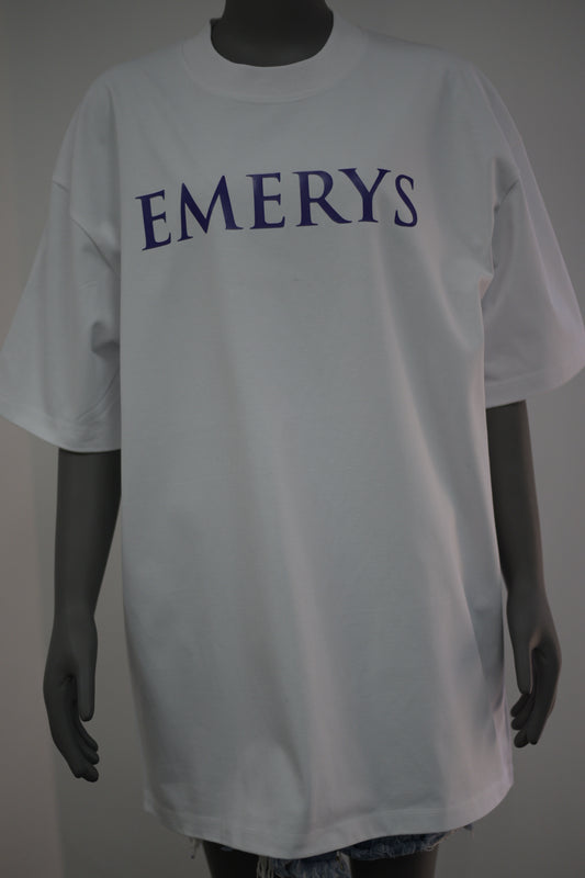 Emerys Designer Tee White purple