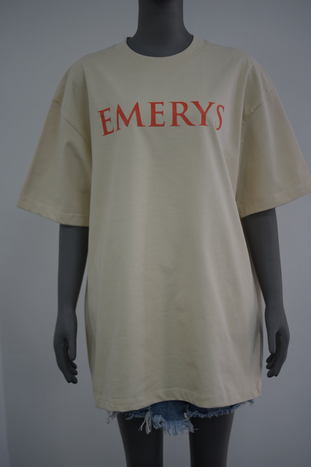 Emerys Designer Tee Beige Red
