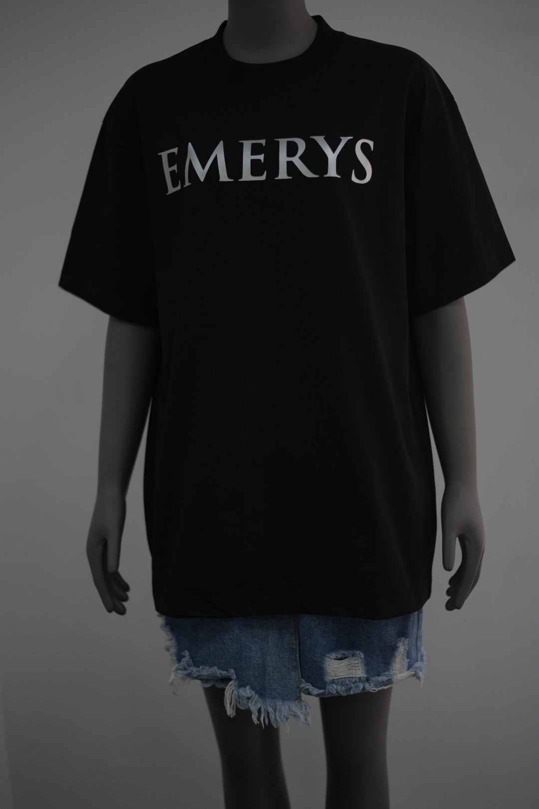 Emerys Designer Tee Black  wht