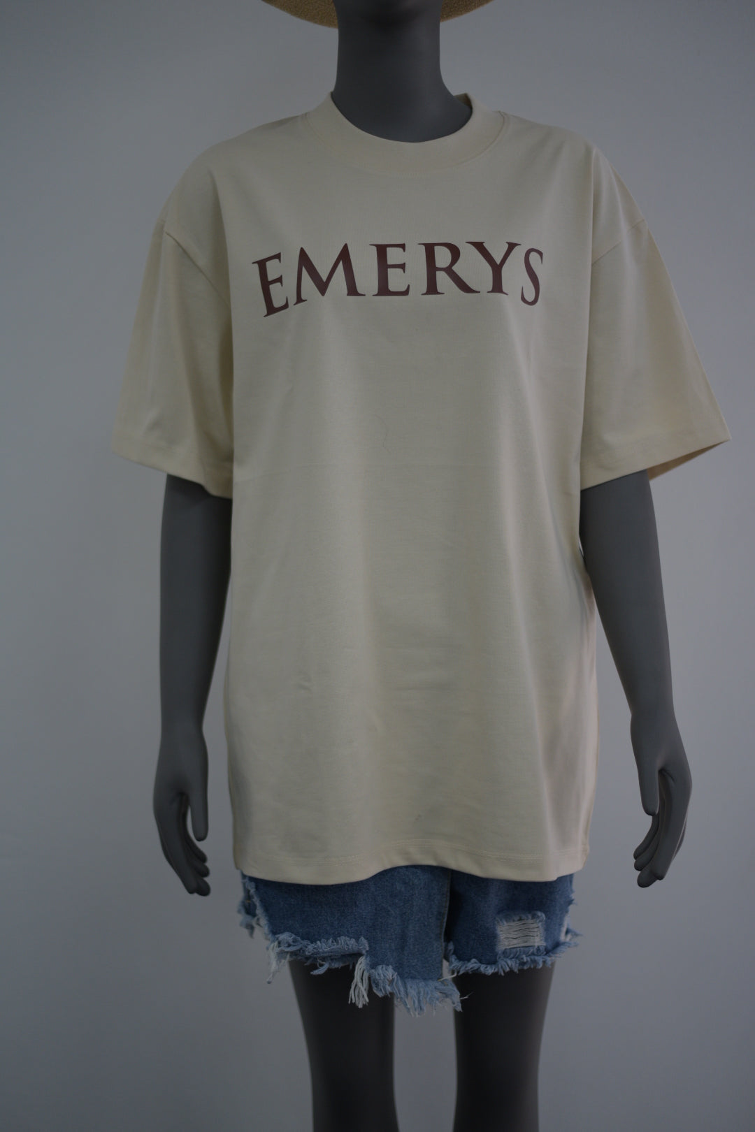 Emerys Designer Tee Beige brwn