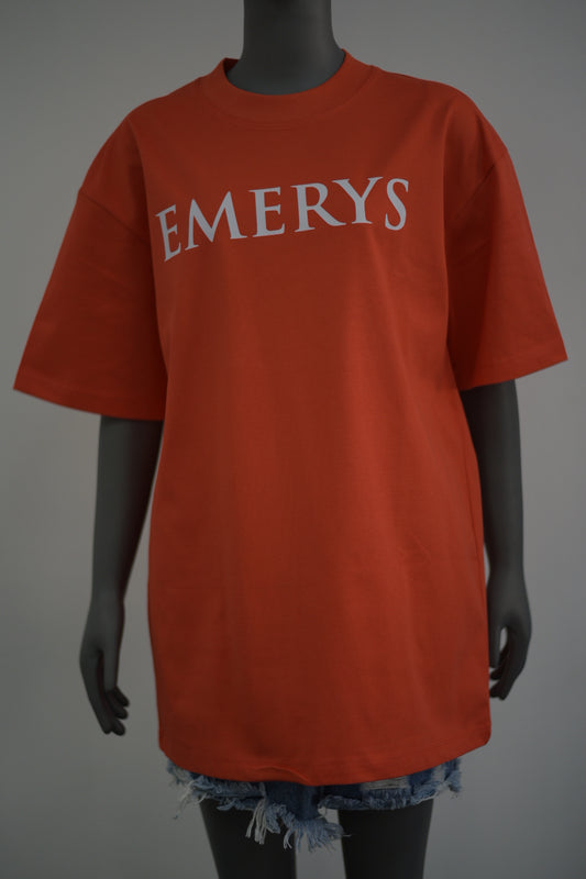Emerys Designer Tee Red wht