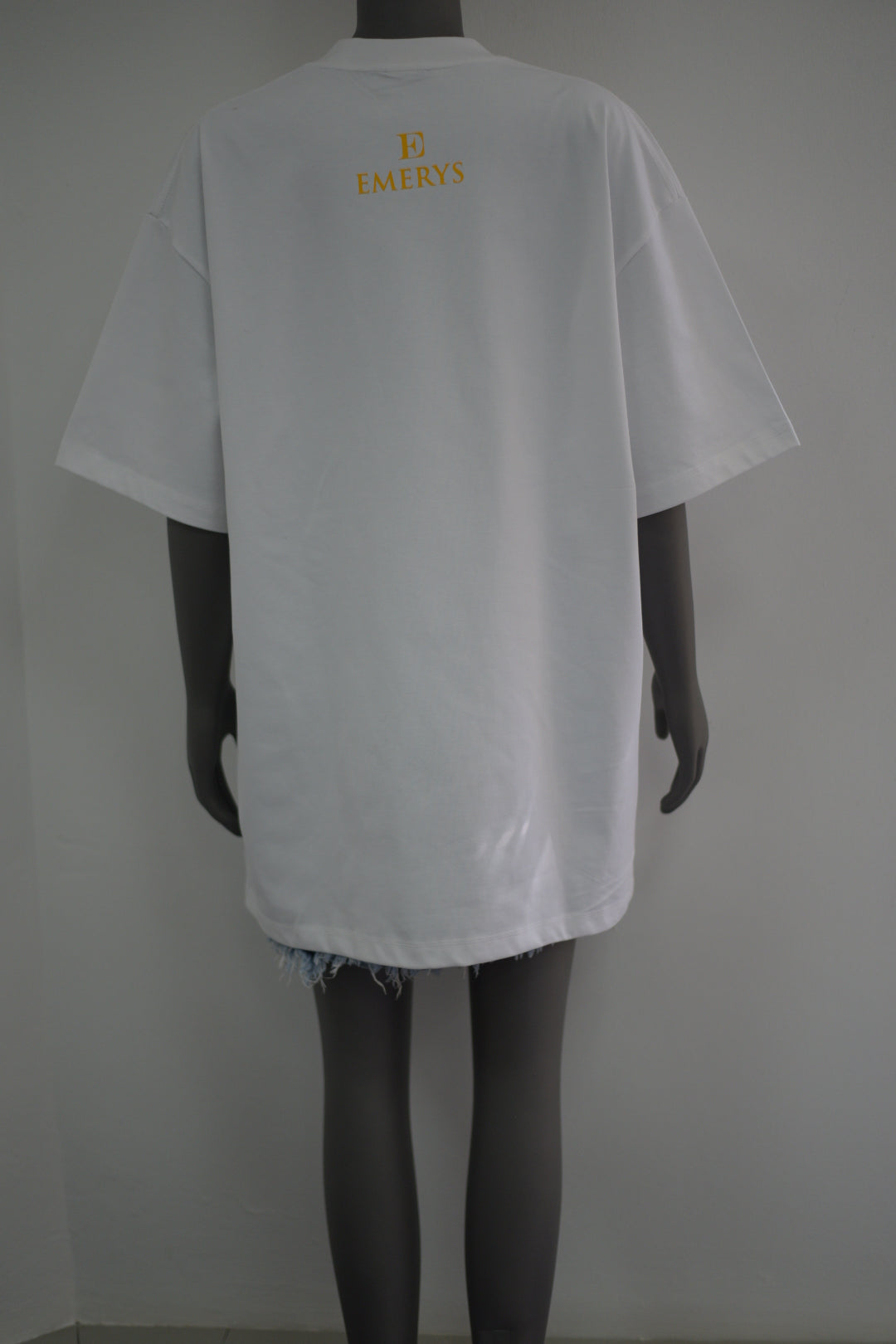 Emerys Designer Tee White Yellow