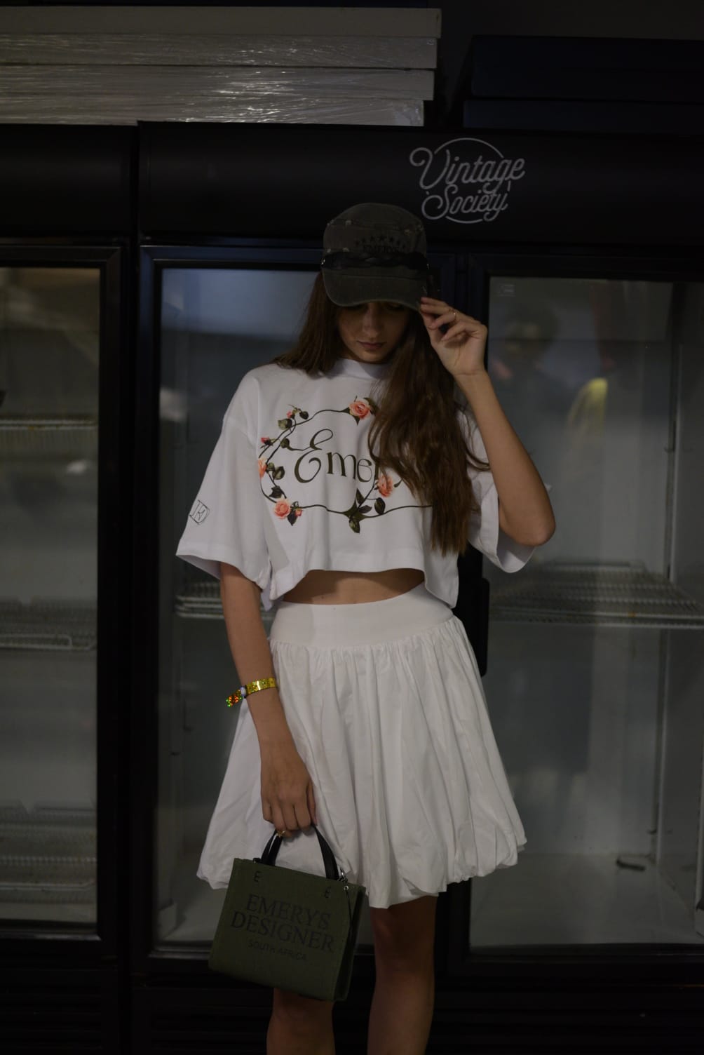 Emerys Floral Crop Tee