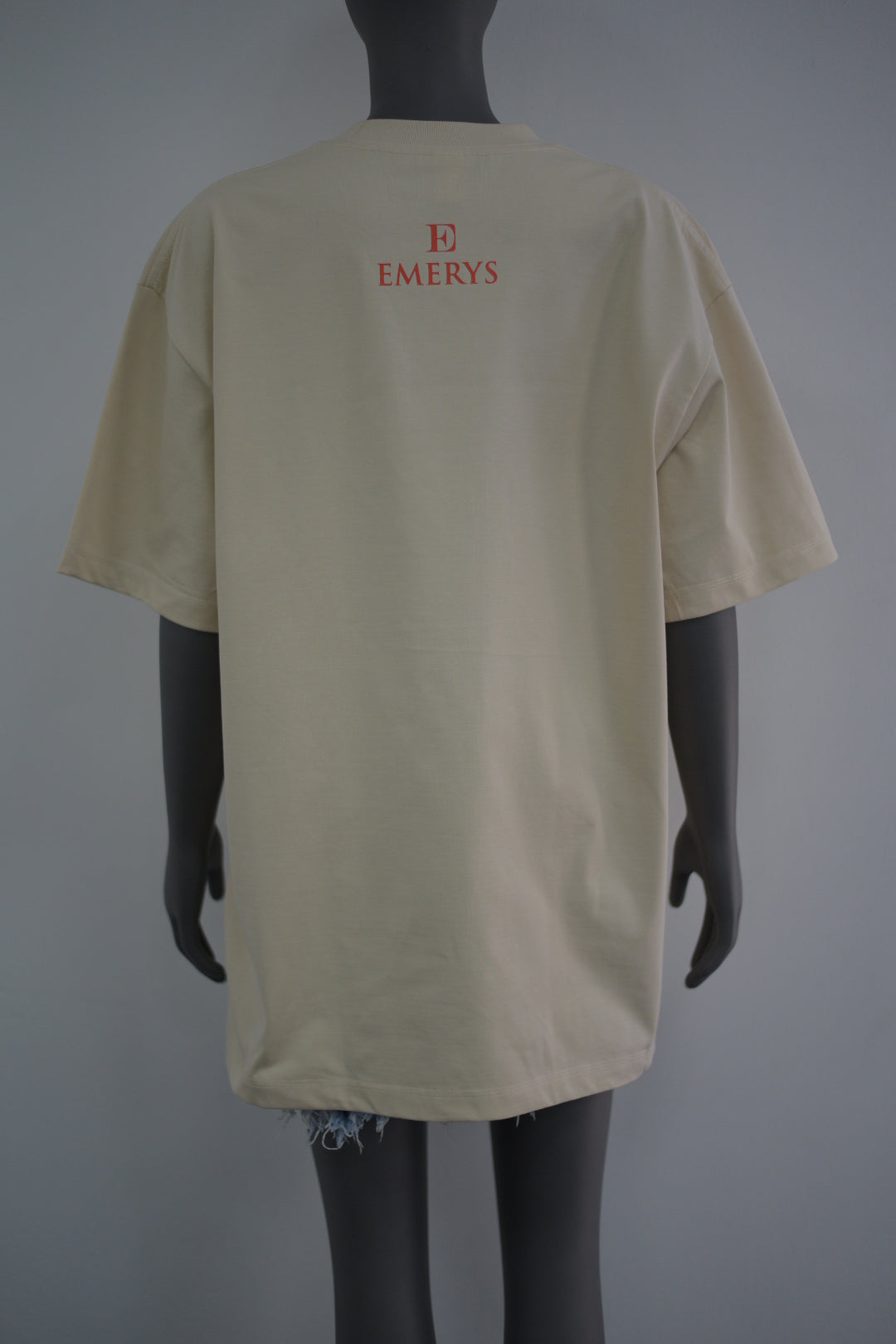 Emerys Designer Tee Beige Red