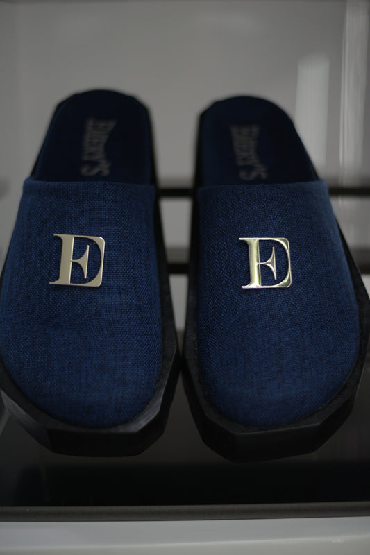 Strider Half Shoe Blue Denim